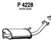 NISSA 2010034J10 Middle Silencer